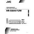 JVC HRS8007UM Owners Manual JVC HRS8007UM Owners Manual