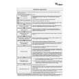 WHIRLPOOL AWZ 9999 WP Quick Start WHIRLPOOL AWZ 9999 WP Quick Start