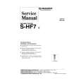 PIONEER SHF7 E Service Manual PIONEER SHF7 E Service Manual