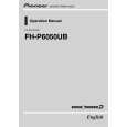 PIONEER FH-P6050UB/XJ/ES Owners Manual PIONEER FH-P6050UB/XJ/ES Owners Manual