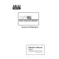 AKAI DR16 VERSION V2.30 Owners Manual AKAI DR16 VERSION V2.30 Owners Manual
