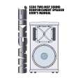 MACKIE S500 Owners Manual MACKIE S500 Owners Manual