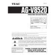 TEAC AG-V8520 Owners Manual TEAC AG-V8520 Owners Manual