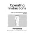 PANASONIC ES765 Owners Manual PANASONIC ES765 Owners Manual