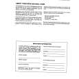 WHIRLPOOL X9112VUV Owners Manual WHIRLPOOL X9112VUV Owners Manual