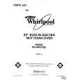 WHIRLPOOL RB160PXYB2 Parts Catalog WHIRLPOOL RB160PXYB2 Parts Catalog