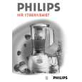 PHILIPS HR1701/00 Owners Manual PHILIPS HR1701/00 Owners Manual