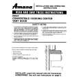 WHIRLPOOL RVHB8 Installation Manual WHIRLPOOL RVHB8 Installation Manual