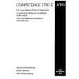 AEG 7750E-B3D Owners Manual AEG 7750E-B3D Owners Manual