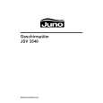 JUNO-ELECTROLUX JSV3540 Owners Manual JUNO-ELECTROLUX JSV3540 Owners Manual