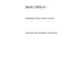 AEG Santo 2992-4i Owners Manual AEG Santo 2992-4i Owners Manual