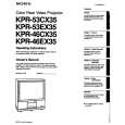 SONY KPR-53EX35 Owners Manual SONY KPR-53EX35 Owners Manual