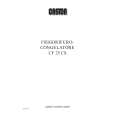 CASTOR CF25CS Owners Manual CASTOR CF25CS Owners Manual