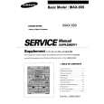 SAMSUNG MAX550 Service Manual SAMSUNG MAX550 Service Manual