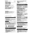 SONY HSA-V500 Owners Manual SONY HSA-V500 Owners Manual