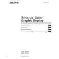 SONY GDM-400PS Owners Manual SONY GDM-400PS Owners Manual