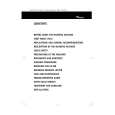 WHIRLPOOL AWM 790 Owners Manual WHIRLPOOL AWM 790 Owners Manual