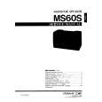 YAMAHA MS60S Service Manual YAMAHA MS60S Service Manual