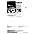 PIONEER PL-445 Service Manual PIONEER PL-445 Service Manual