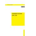 ZANUSSI ZHC590 Owners Manual ZANUSSI ZHC590 Owners Manual
