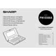 SHARP PWE500A Owners Manual SHARP PWE500A Owners Manual
