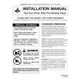 WHIRLPOOL JDR8880RDB Installation Manual WHIRLPOOL JDR8880RDB Installation Manual