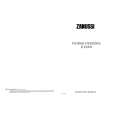 ZANUSSI Z21/9O Owners Manual ZANUSSI Z21/9O Owners Manual