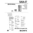 SONY SAVA57 Service Manual SONY SAVA57 Service Manual