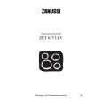 ZANUSSI ZKT625LBV Owners Manual ZANUSSI ZKT625LBV Owners Manual