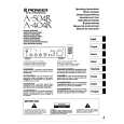 PIONEER A-404R Owners Manual PIONEER A-404R Owners Manual