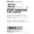 PIONEER PDP-436RXE Service Manual PIONEER PDP-436RXE Service Manual