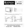 HITACHI CPT1655 Service Manual HITACHI CPT1655 Service Manual