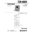 SONY TCM400DV Service Manual SONY TCM400DV Service Manual
