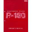 YAMAHA P-150 Owners Manual YAMAHA P-150 Owners Manual