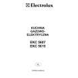 ELECTROLUX EKC5607 Owners Manual ELECTROLUX EKC5607 Owners Manual