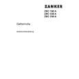 ZANKER ZKC160A Owners Manual ZANKER ZKC160A Owners Manual
