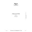REX-ELECTROLUX PX2OV Owners Manual REX-ELECTROLUX PX2OV Owners Manual