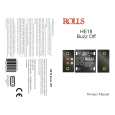 ROLLS HE18 Owners Manual ROLLS HE18 Owners Manual