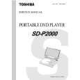 TOSHIBA SDP2000 Service Manual TOSHIBA SDP2000 Service Manual