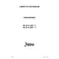 ZOPPAS PA 24 S Owners Manual ZOPPAS PA 24 S Owners Manual