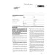 ZANUSSI Z550TX Owners Manual ZANUSSI Z550TX Owners Manual