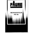 FAURE FRI161W-1 Owners Manual FAURE FRI161W-1 Owners Manual
