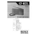 SONY ICFM20L Service Manual SONY ICFM20L Service Manual