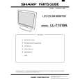 SHARP LL-T1510A Parts Catalog SHARP LL-T1510A Parts Catalog