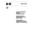 KENWOOD RA90 Owners Manual KENWOOD RA90 Owners Manual