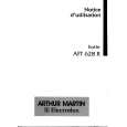 ARTHUR MARTIN ELECTROLUX AFT628R Owners Manual ARTHUR MARTIN ELECTROLUX AFT628R Owners Manual