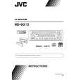JVC KD-G312 for EB Owners Manual JVC KD-G312 for EB Owners Manual