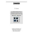 ZANUSSI GKN65TC Owners Manual ZANUSSI GKN65TC Owners Manual