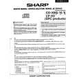 SHARP CDX9G Service Manual SHARP CDX9G Service Manual