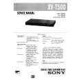 SONY XVT500 Service Manual SONY XVT500 Service Manual